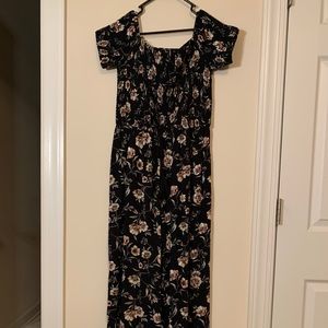 Floral off shoulder Jumpsuit